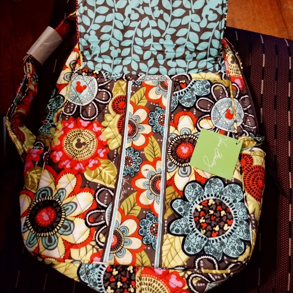 Disney Vera Bradley Backpack Flower Shower - Picture 3 of 6